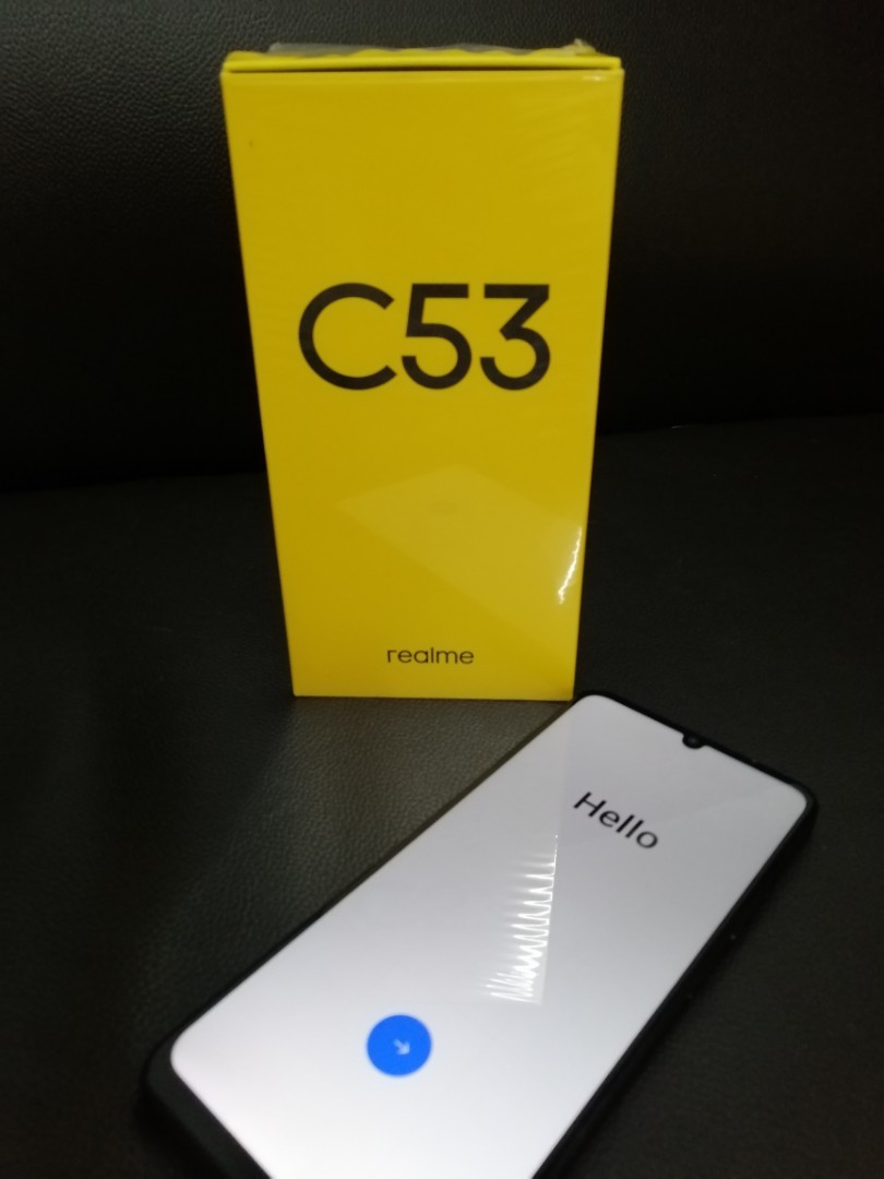 Realme C53 Smartphone (6GB RAM+128GB ROM), Original Realme Malaysia