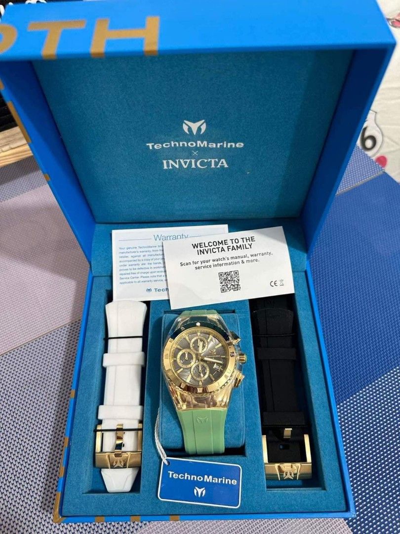 LIMITED EDITION Collaboration of Technomarine x Invicta EARTH EDITION