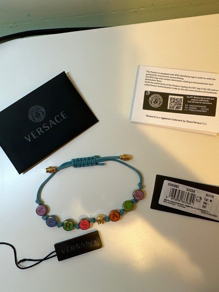 Versace new arrivals bead bracelet