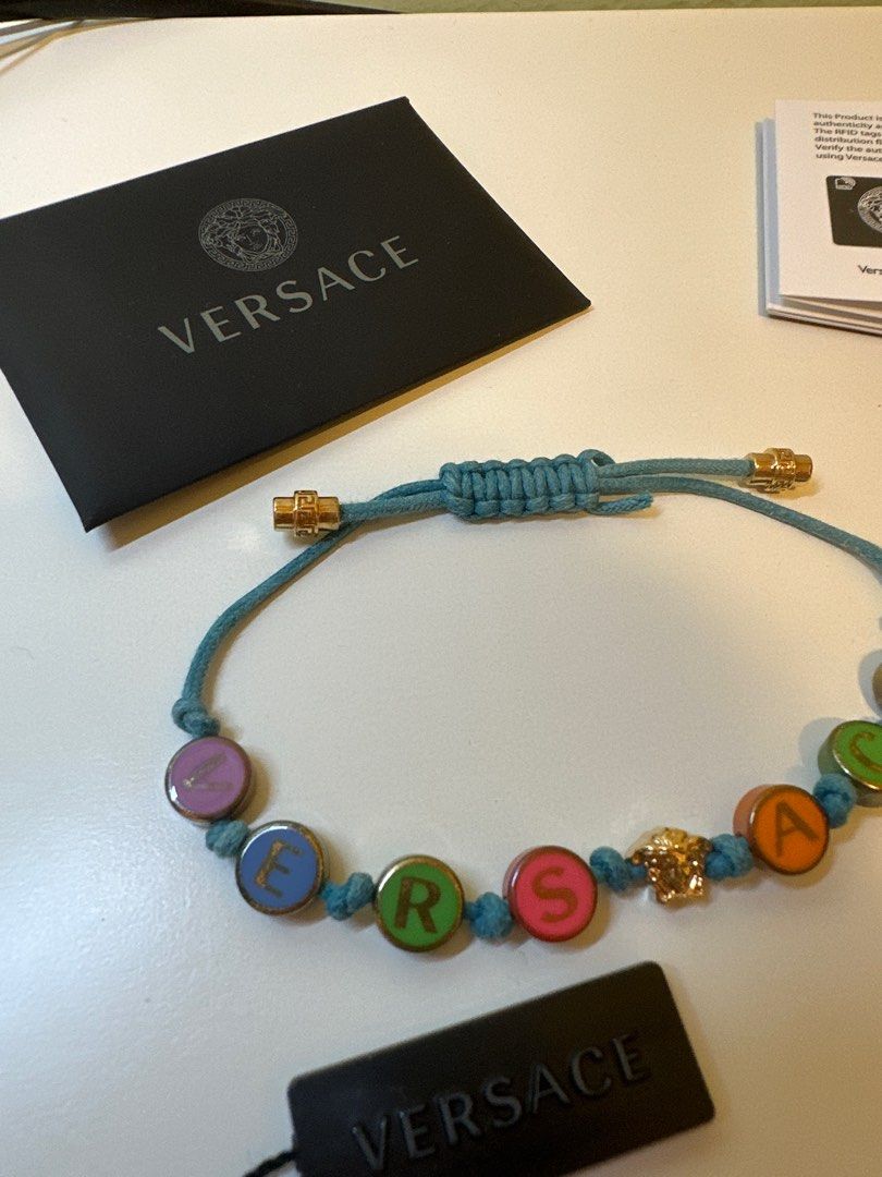 Versace hot sale bead bracelet
