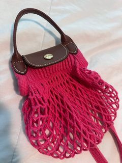 Longchamp LE PLIAGE FILET (net bag), Women's Fashion, Bags & Wallets,  Shoulder Bags on Carousell