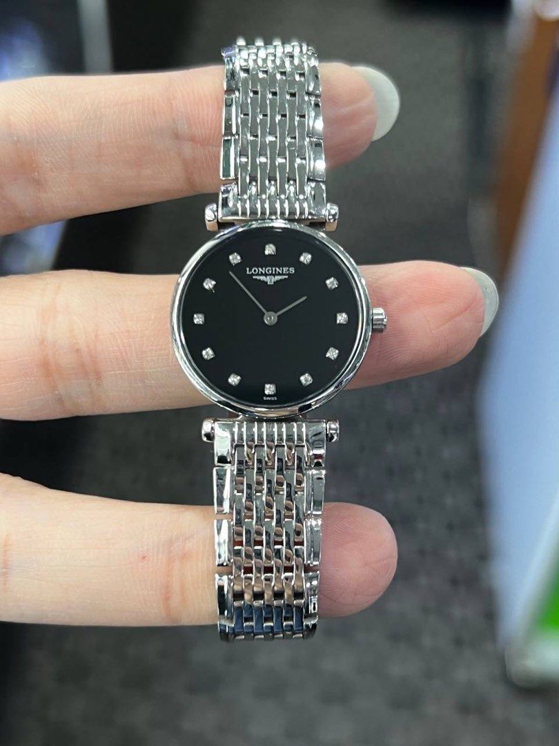 Longines diamond ladies watch outlet