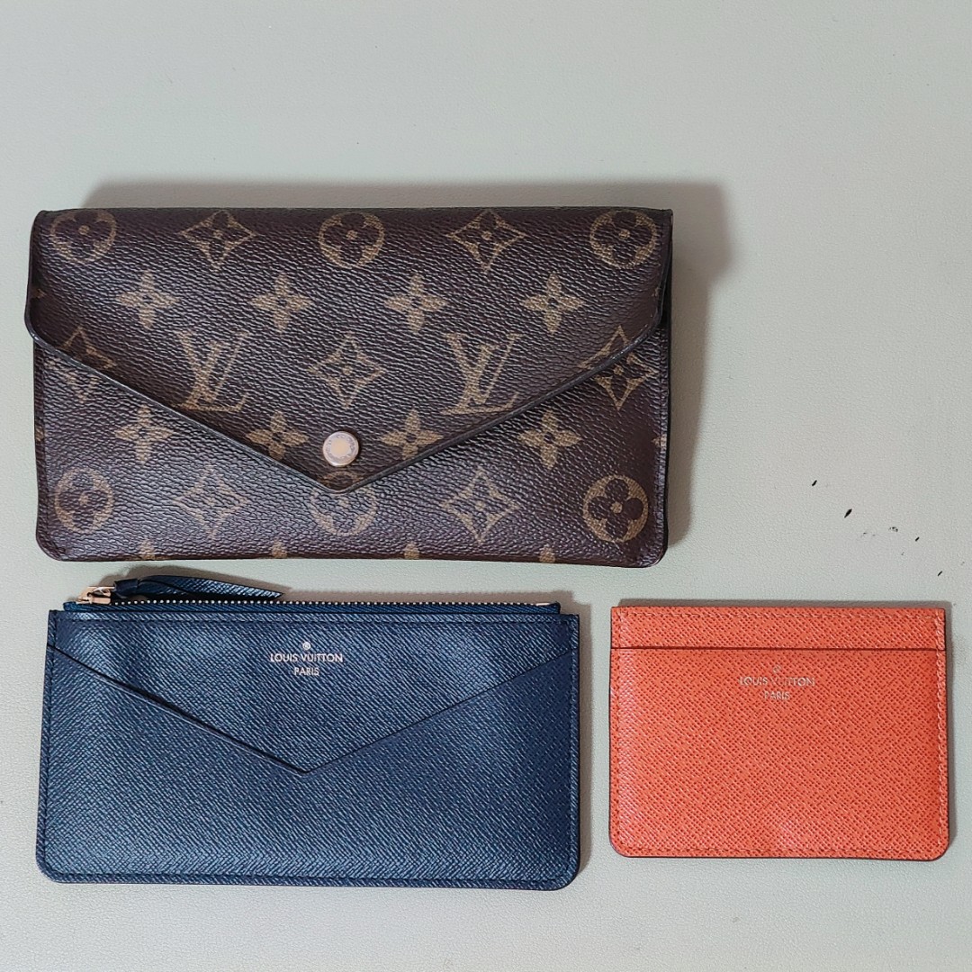 LV Jeanne Wallet with Inserts, Luxury, Bags & Wallets on Carousell