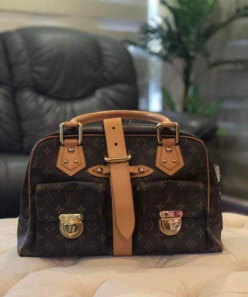 LV Manhattan GM Shoulder Bag (100% authentic), Luxury, Bags & Wallets on  Carousell