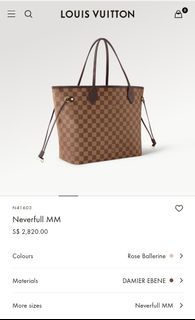Louis Vuitton Escale Neverfull MM LV tote, Women's Fashion, Bags & Wallets, Tote  Bags on Carousell
