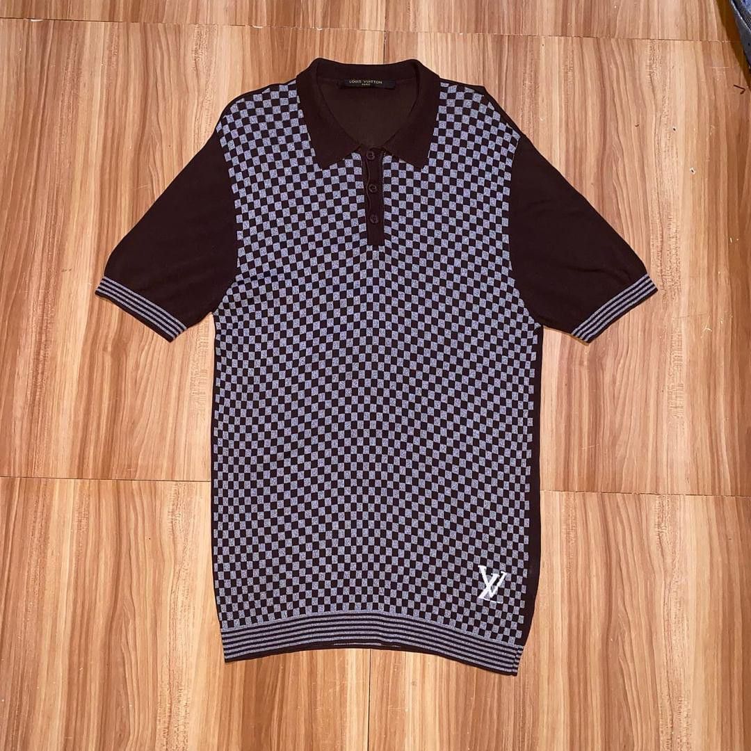 Louis Vuitton Chapman Monogram Polo Shirt, Men's Fashion, Tops & Sets,  Tshirts & Polo Shirts on Carousell