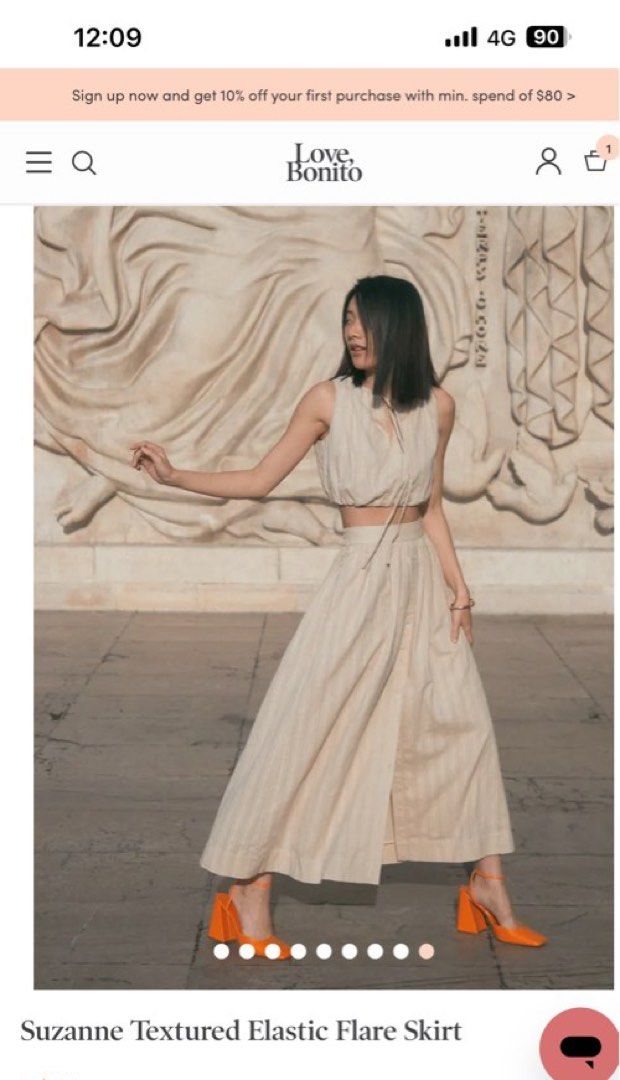 Flared skirt xs shop