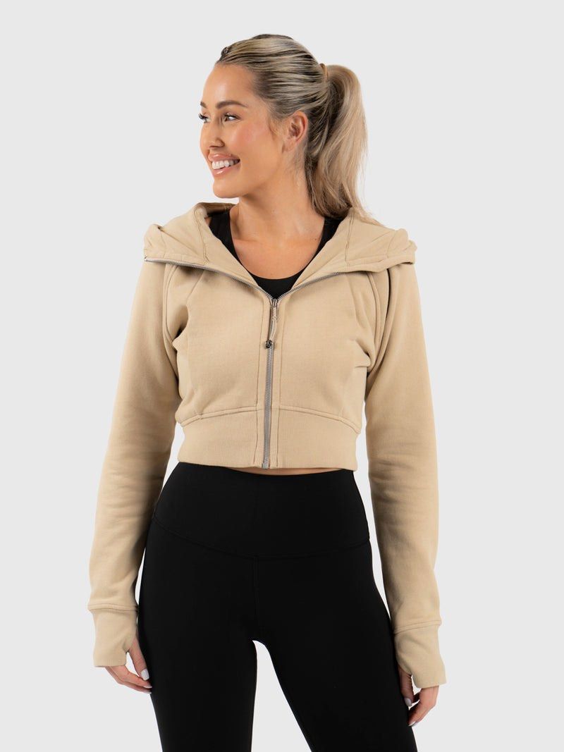 Lululemon Scuba Full-Zip Cropped Hoodie, Women's Fashion, Coats, Jackets  and Outerwear on Carousell