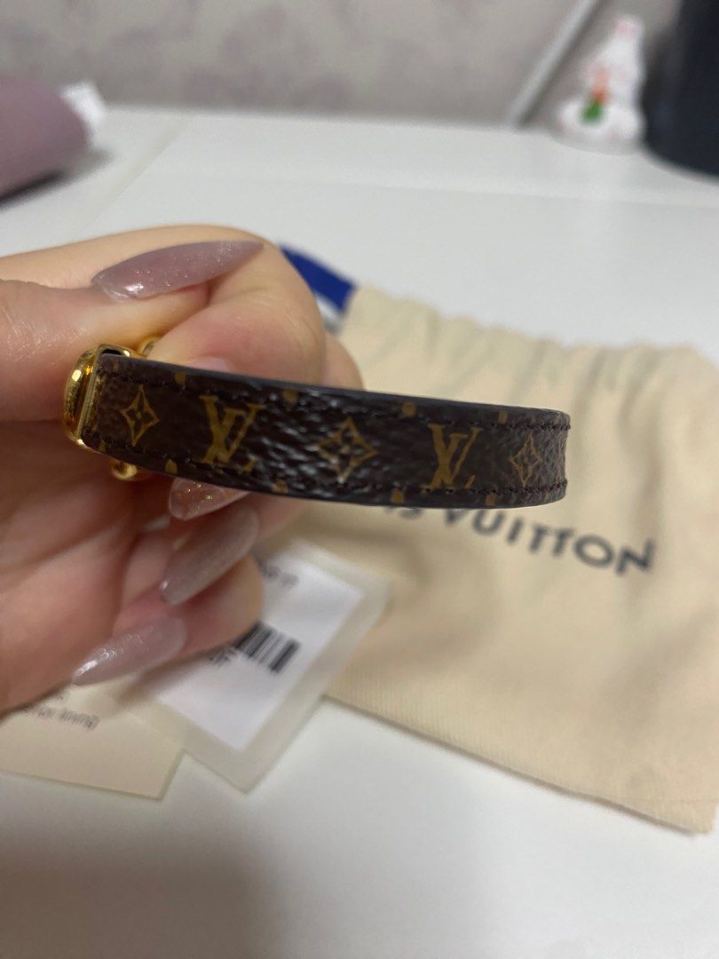 Shop Louis Vuitton Fasten Your Lv Bracelet (M6170E, M6170F) by naganon