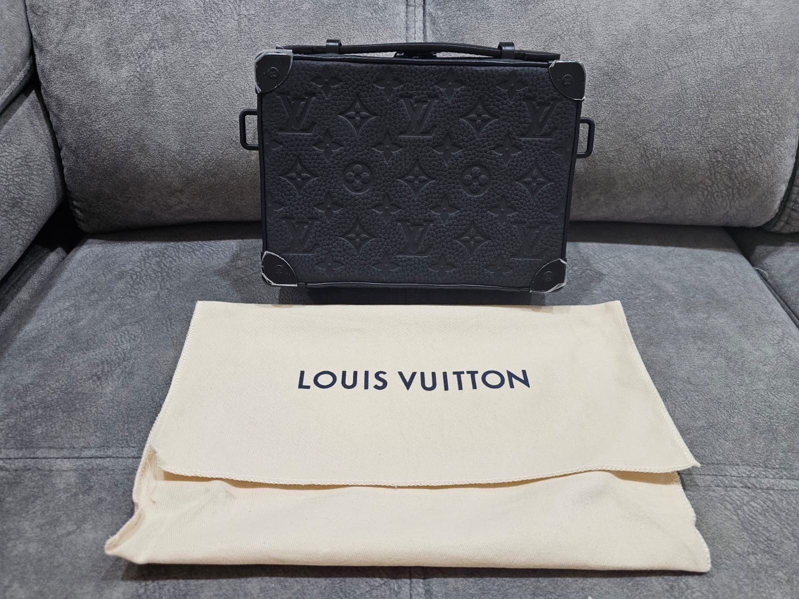 Louis Vuitton Black Handle Soft Trunk bag at 1stDibs  louis vuitton handle  soft trunk, lv soft trunk bag, louis vuitton soft trunk bag
