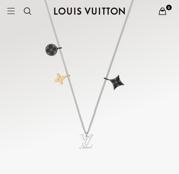 Louis Vuitton MONOGRAM Lv instinct pendant (M00521)