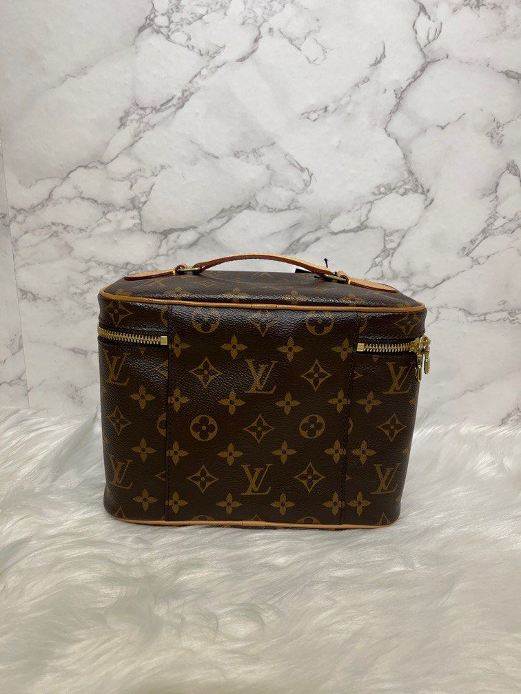 LOUIS VUITTON - NICE BB MONOGRAM CANVAS VANITY CASE - M42265 Brown