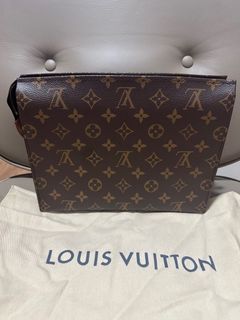 Louis Vuitton LV Monogram Classic Toiletry Pouch Clutch Hand Bag Vintage,  Luxury, Bags & Wallets on Carousell