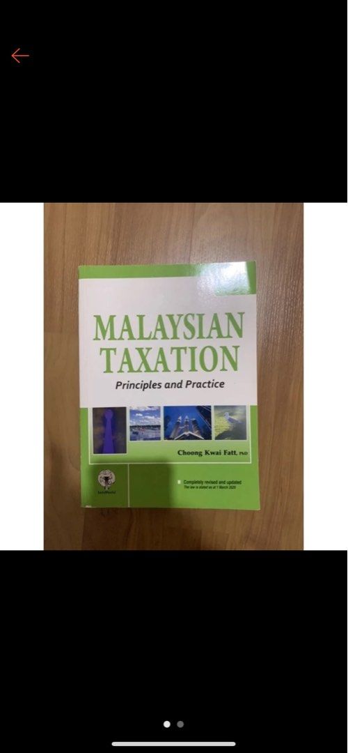 Malaysian Taxation, Hobbies & Toys, Books & Magazines, Textbooks on