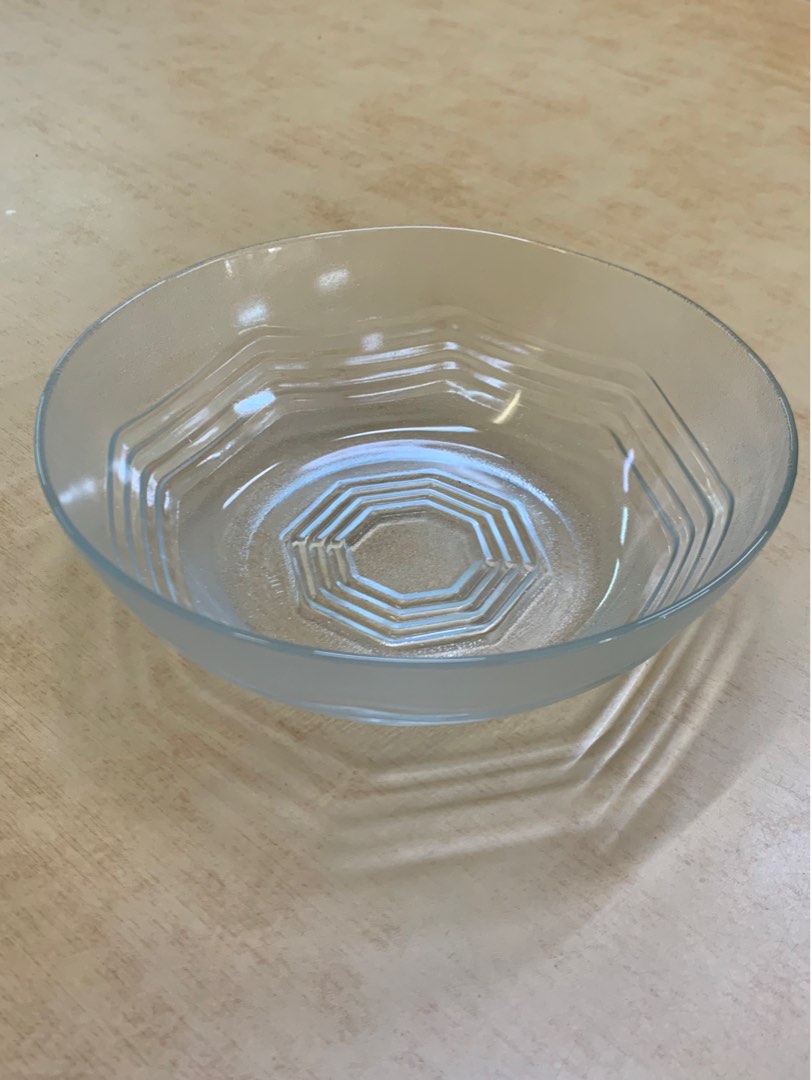 Mangkuk Kaca / Glass Bowl (Baru kedai makan), Furniture & Home Living