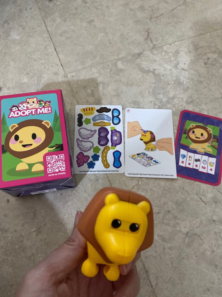 Mcdonalds lion best sale