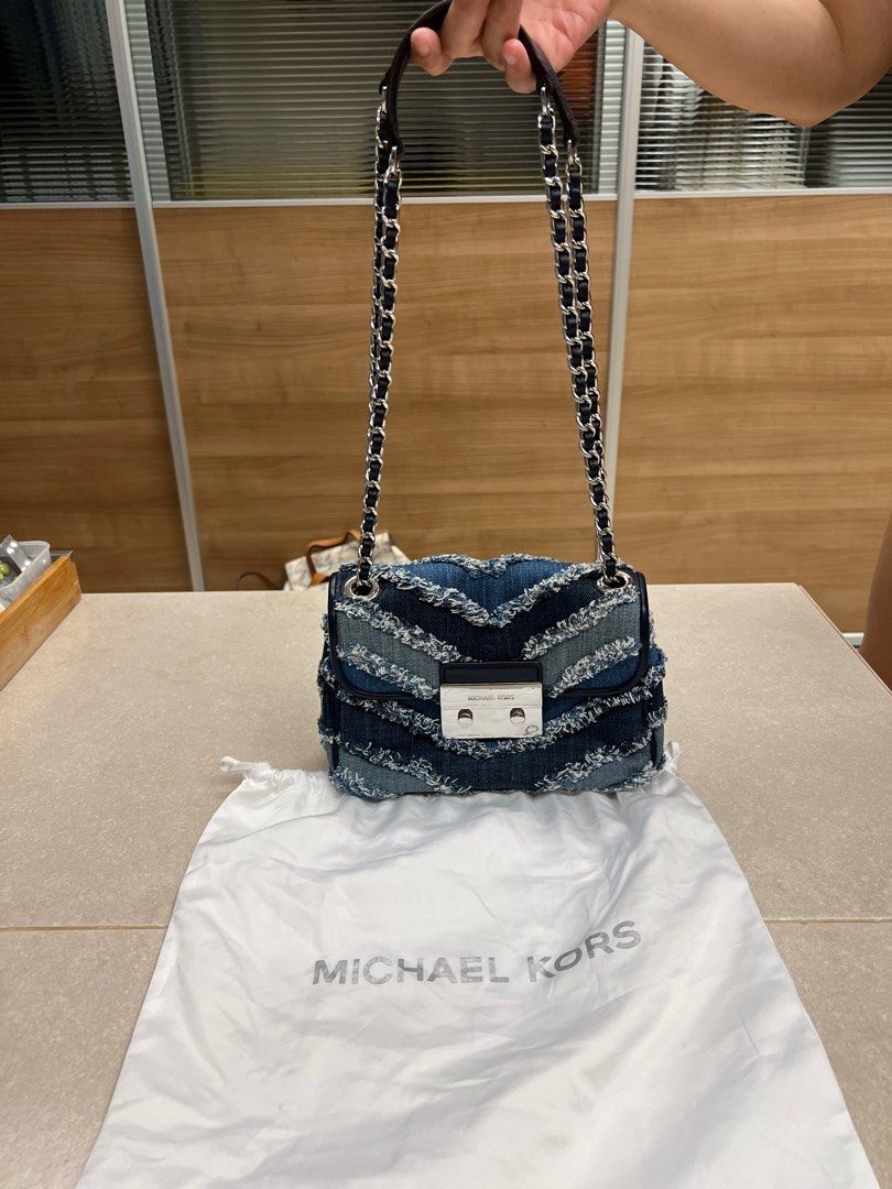 Michael kors denim online bags