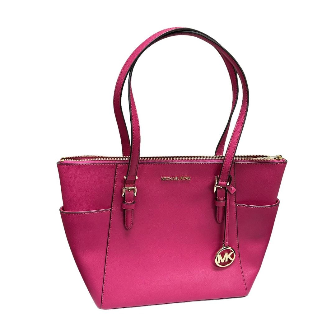 Mk tote bag pink new arrivals