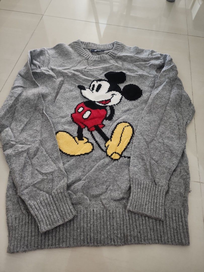 Mickey mouse grey sweater store
