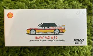MINI GT  1/64 bmw m3 寶馬Shell殼牌 香港限定 #261