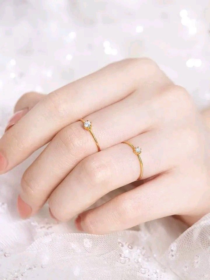 Minimalist Style Solid Engagement Ring in Saudi Gold 18 K ✨ (Category: Rings) located in Caloocan City. Submitted by cheskhaionlinestore2.0 (Listing ID 1259061475, Image 1). Description: New Stocks Arrival 😍 Minimalist Solid Style Engagement Ring 18K Saudi Gold 🪙 Details indicated in the product photo ‼️ Guaranteed Pawnable 💯 Wise Investment 😉 Brandnew 💯 Legit and Trusted Seller 💯 Cash on Delivery ( with downpayment to avoid cancellation of