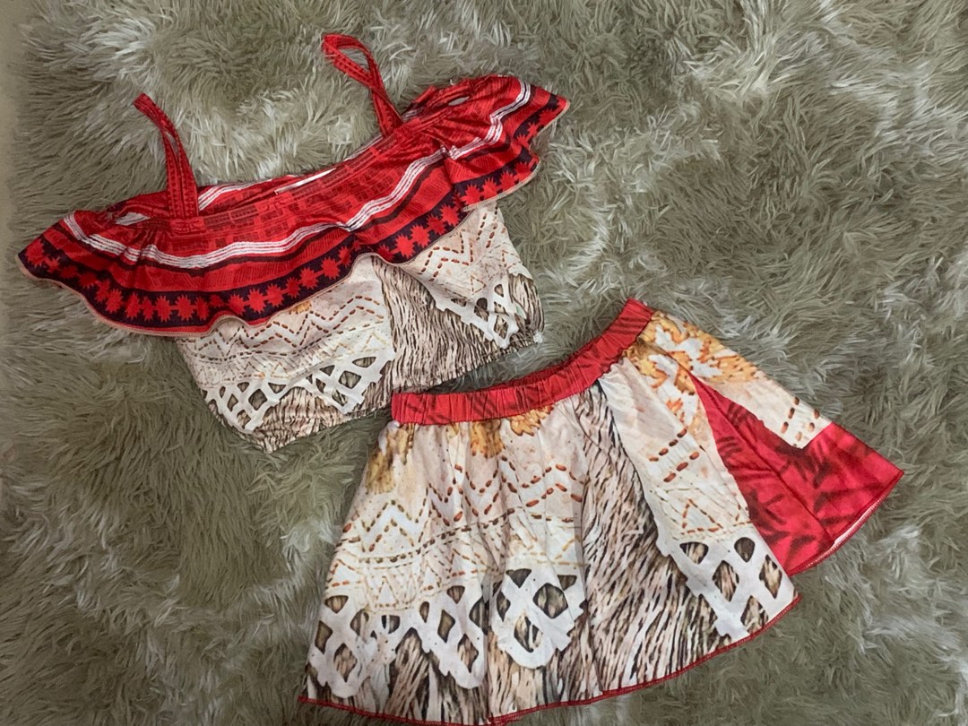 Moana Costume, Babies & Kids, Babies & Kids Fashion on Carousell