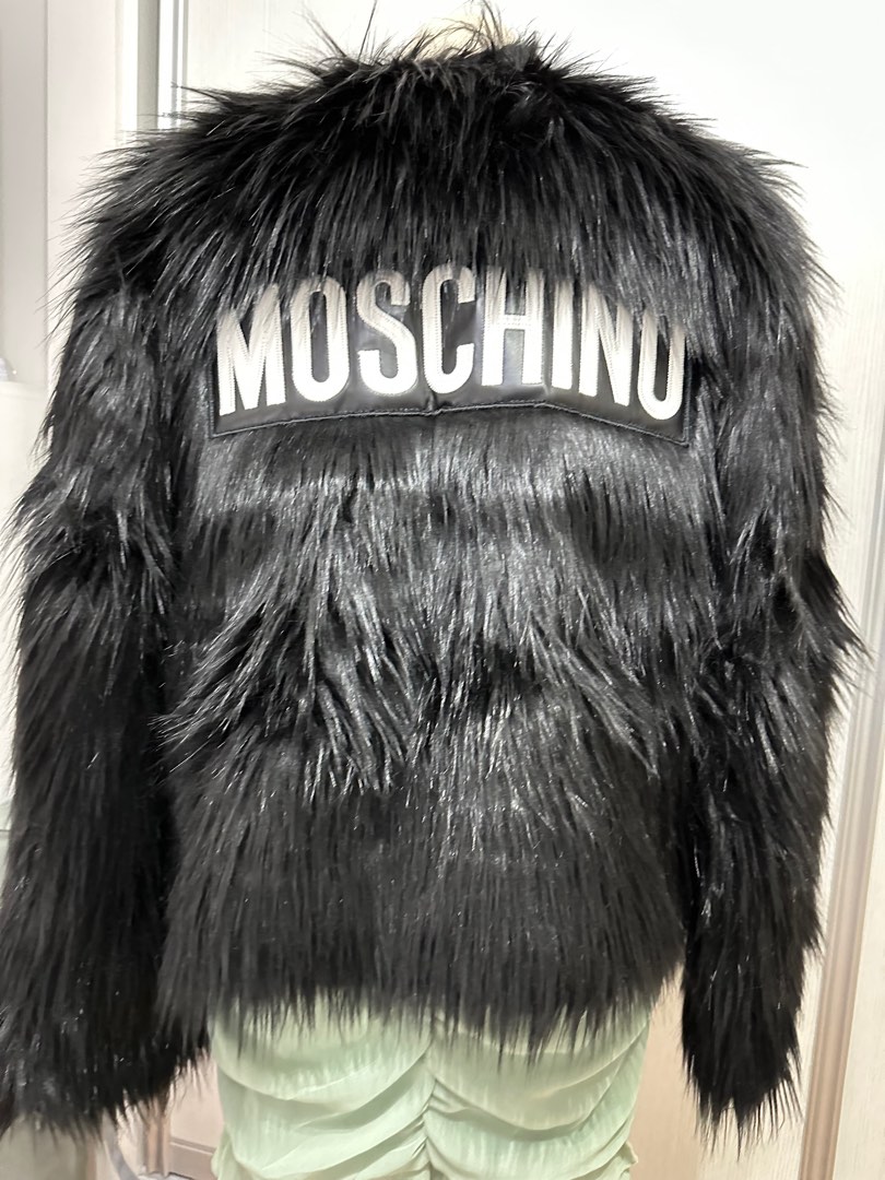 Moschino h&m deals fur coat