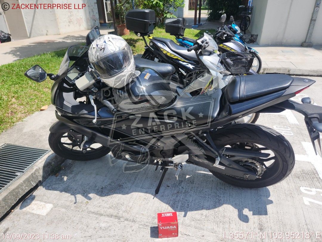 Motorcycle Battery Rescue and Recovery Yuasa Battery Jumpstart R3