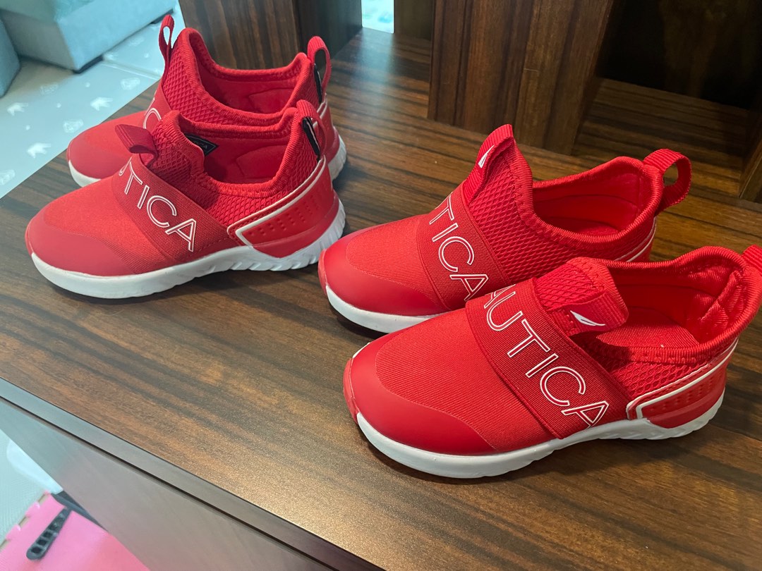 Red nautica best sale shoes