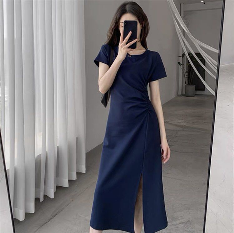 white christmas dresses ZAPAKASA Women White A Line Chiffon Long Rehearsal Dinner Dress Halter  Pleated Engagement Dress