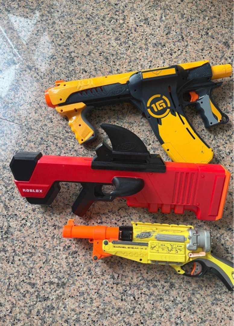 MM2 Roblox Nerf Gun no virtual code, Hobbies & Toys, Toys & Games on  Carousell