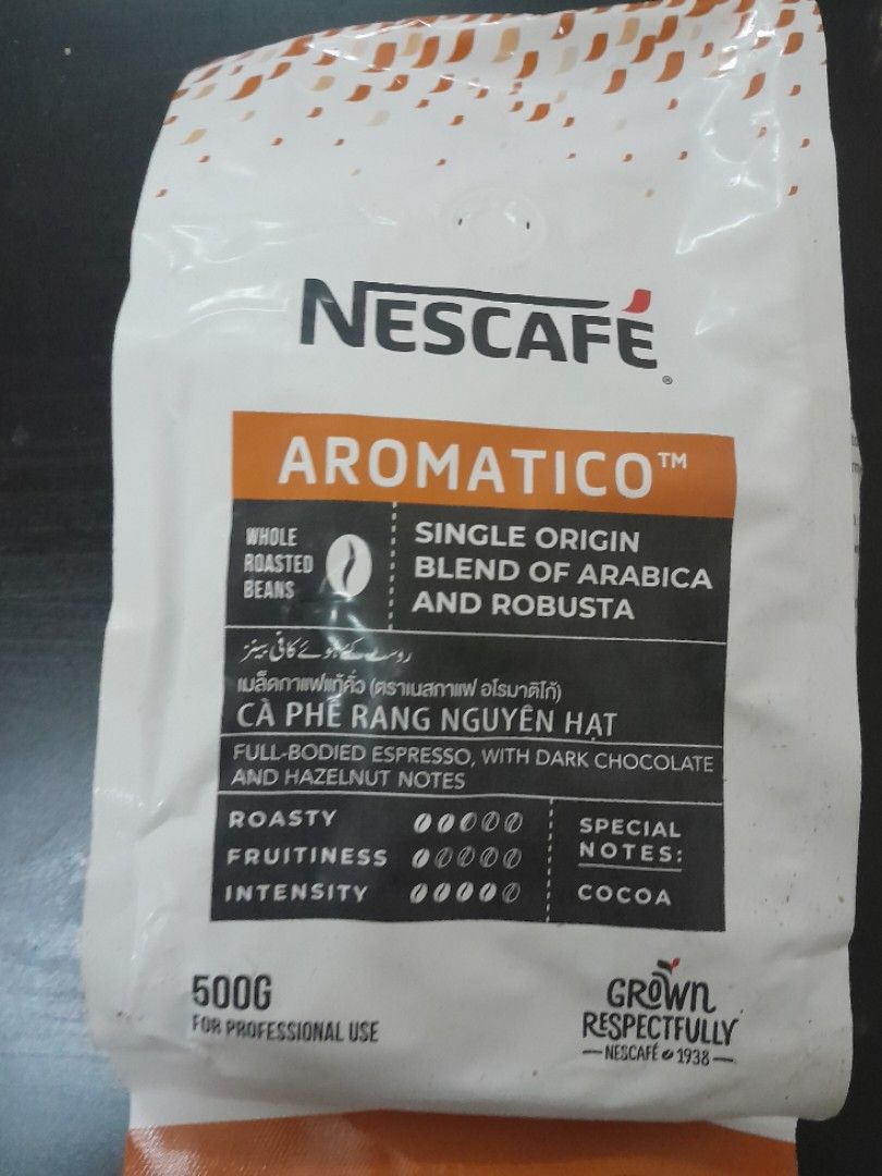 NESCAFE AROMATICO COFFEE BEANS, Food & Drinks, Packaged & Instant Food