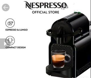 Cafetière à capsules Nespresso Magimix Inissia M105, noire