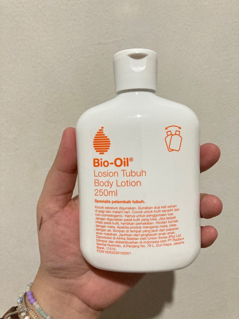 NEW! BIO OIL BODY LOTION 250ML, Kesehatan & Kecantikan, Kulit, Sabun