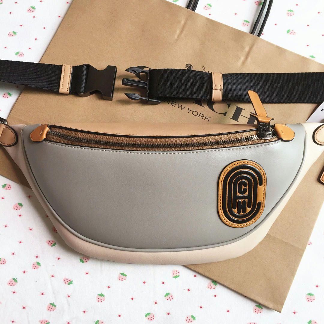 Rivington belt bag in signature canvas with coach patch 2025