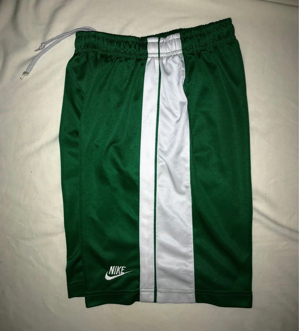 NIKE 2TONE GREEN WHITE SHORT Men s Fashion Bottoms Shorts on