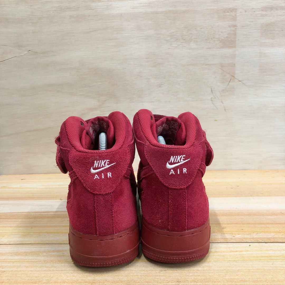 Maroon Air Force 1 Suede 2024 mep pro