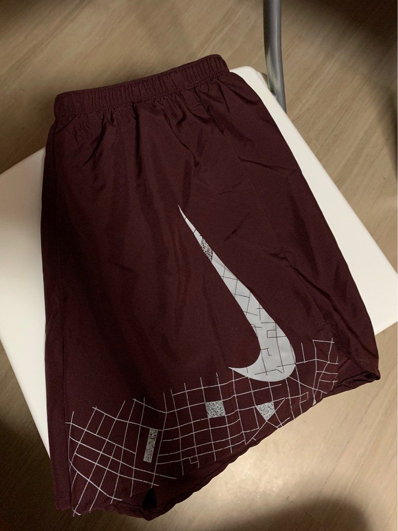 Maroon nike on sale running shorts