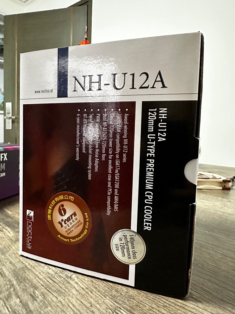 Noctua NH-U12A, 電腦＆科技, 電腦周邊及配件, 電腦周邊產品- Carousell