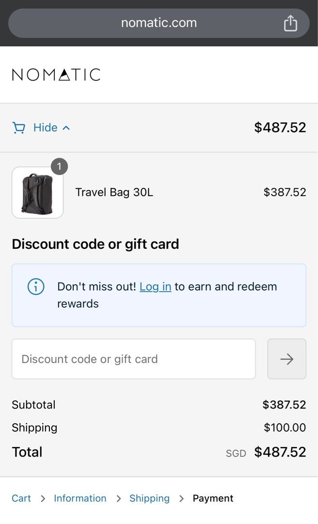 Nomatic travel pack coupon hotsell
