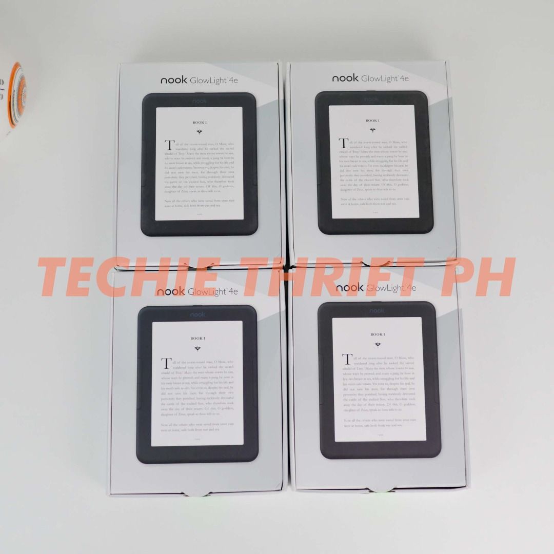 NOOK Glowlight 4E ereader (by Barnes and Noble), Mobile Phones