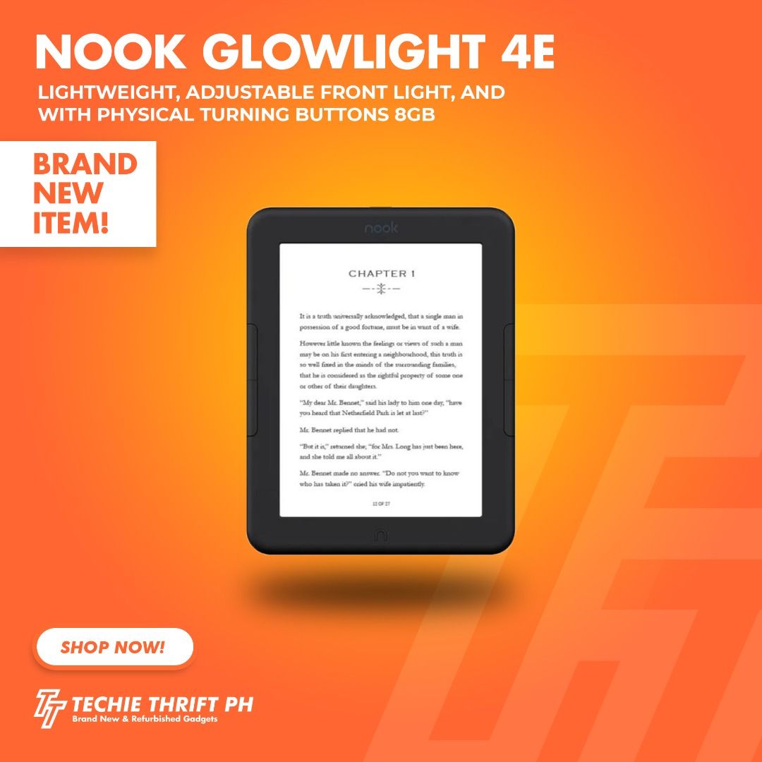 NOOK Glowlight 4E ereader (by Barnes and Noble), Mobile Phones