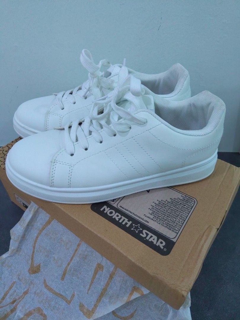 North Star Bata White Sport Shoe Sneakers