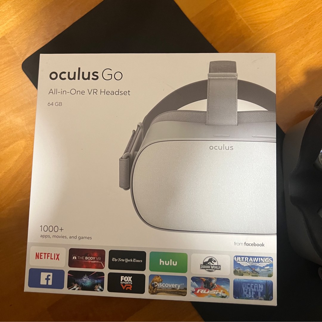 Oculus Go 64GB VR headset 頭盔, 電子遊戲, 遊戲機配件, VR 虛擬實境