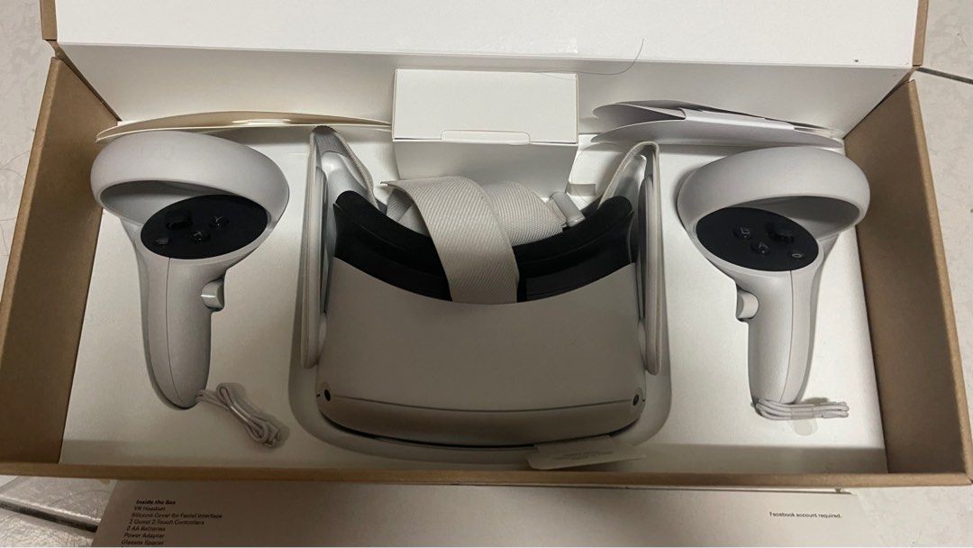二手美品-Oculus Quest 2 256G VR主機(美國公司貨), 電玩遊戲, 電玩