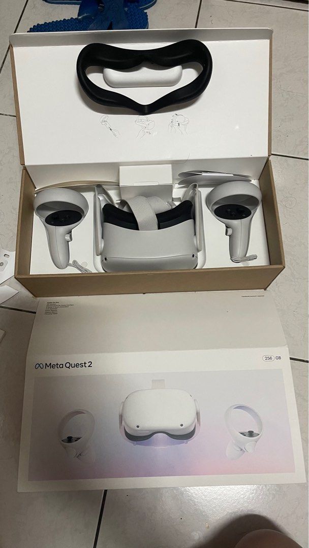 二手美品-Oculus Quest 2 256G VR主機(美國公司貨), 電玩遊戲, 電玩