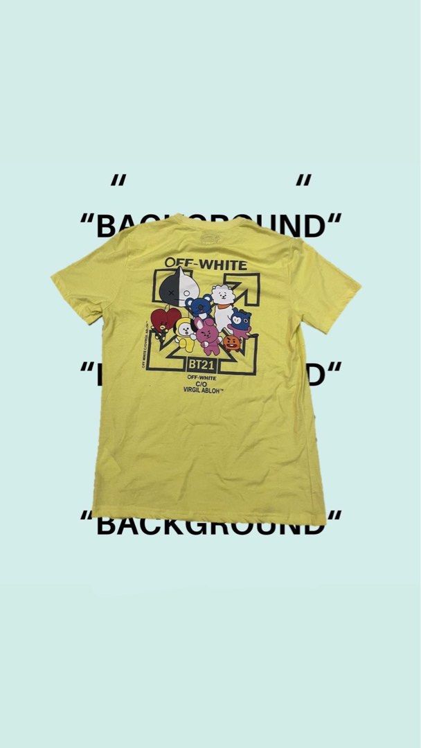 Bt21 off hot sale white
