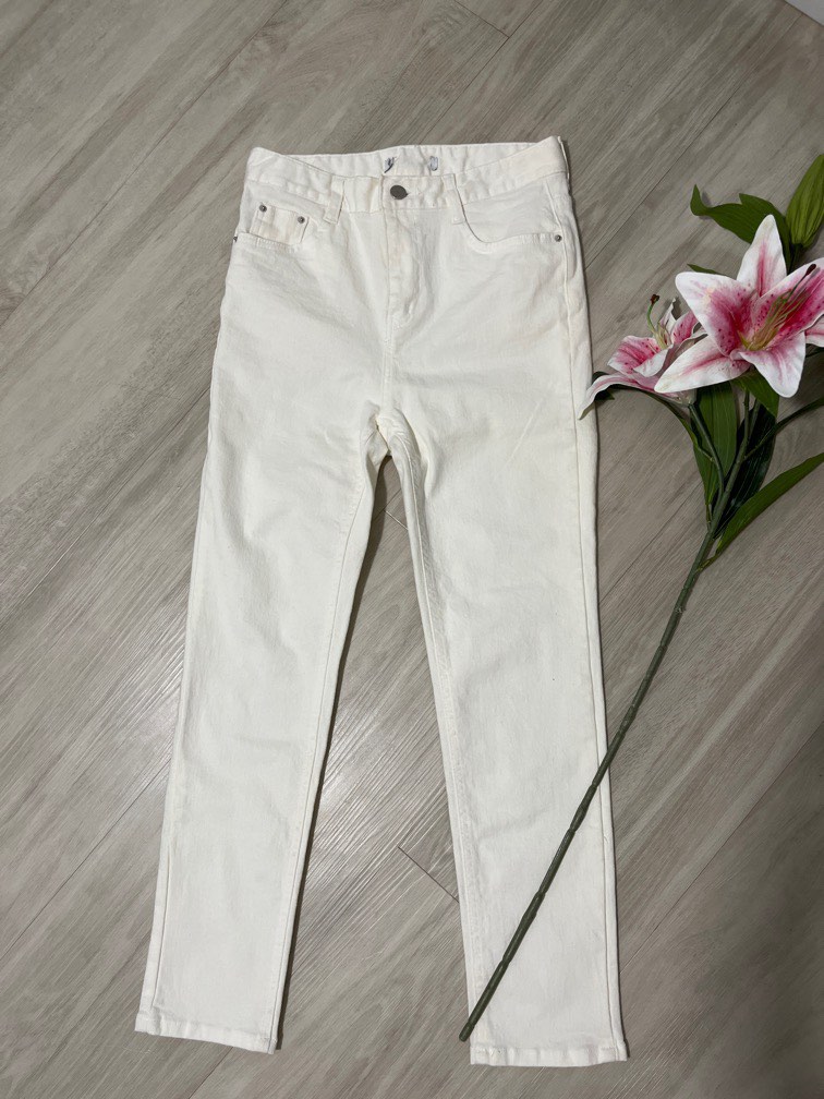 White jean outlet for girls