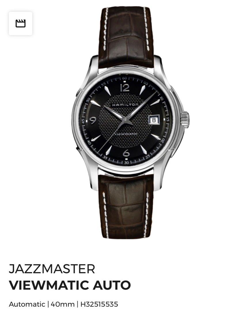 DEAL TODAY Hamilton JazzMaster Automatic Watch