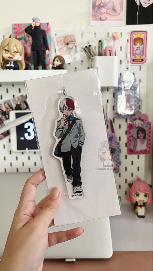 Official Todoroki Shoto Acrylic Keychain, Hobbies & Toys, Memorabilia ...